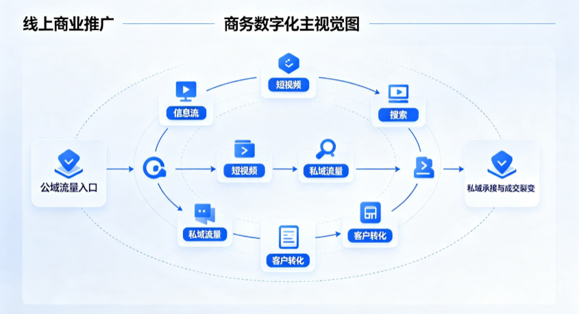 武都县线上商业推广怎么做？全域流量闭环搭建与低成本转化实战指南
